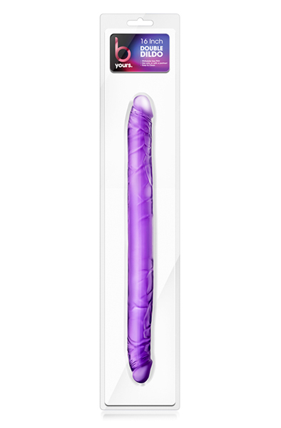 B Yours Doppeldildo Lila 42,5cm - Doppel-Dildo 3