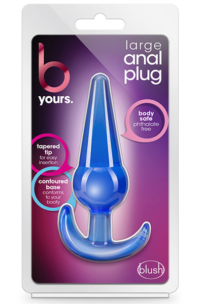 B Yours Großer Analplug Blau - Analplug 4