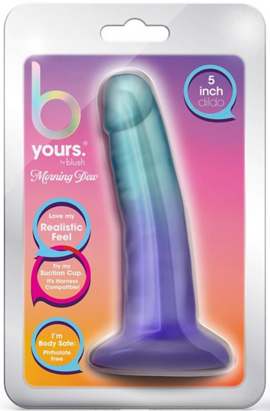 B Yours Morning Dew Dildo Saphir 14 cm - Dildo 5