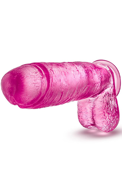 B Yours Plus Groß und Massiv Rosa 26,5 cm - Dildo 2