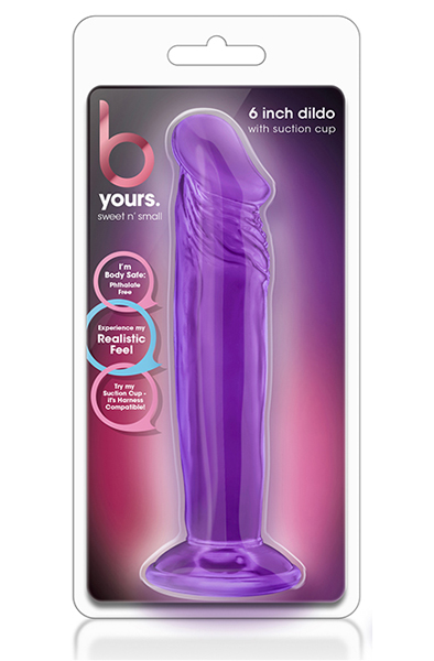 B Yours Sweet'n Small Dildo Lila 16,5 cm - Kleiner Dildo 2