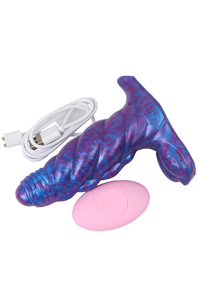 Bad Demon Seraphon Dildo Lila 13,5 cm - Drachen-Dildo 8