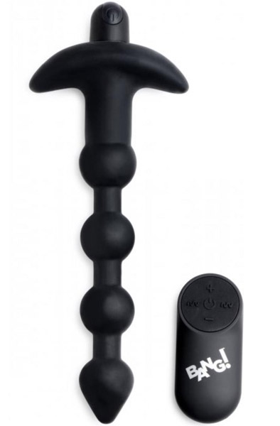 Bang! Vibrating Anal Plug With Remote Control - Vibrierende Analperlen 1