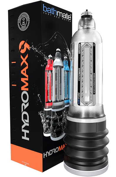 Bathmate Hydromax 9 Penispumpe transparent - Elektrische Penispumpe 1