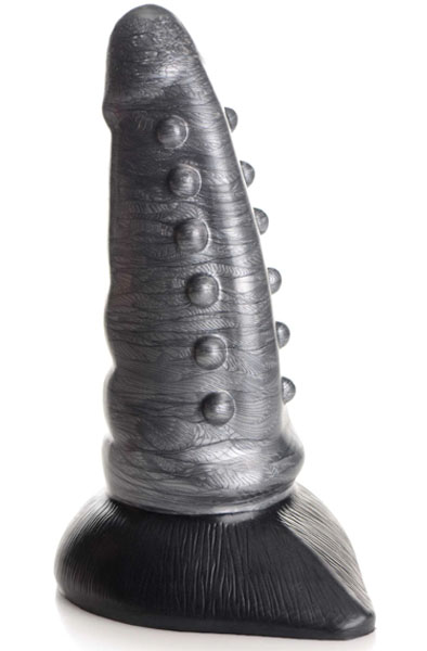 Beastly Kegelförmiger genoppter Silikondildo 21 cm - Drachen-Dildo 2