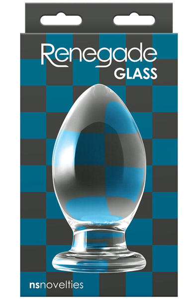 Bishop Glas Buttplug 12 cm - Analplug aus Glas 2