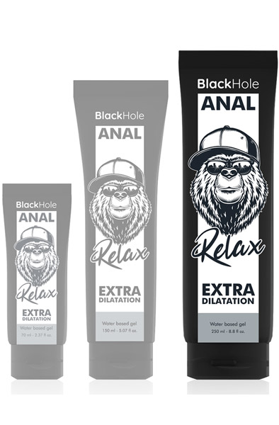 Black Hole Relax Dilatationsgel auf Wasserbasis 250 ml - Anal-Gleitmittel 2