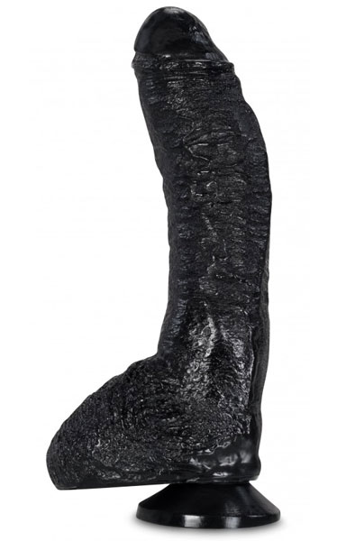 BlackyDick Tyson XL Dildo Schwarz 27 cm - Anal-Dildo 1