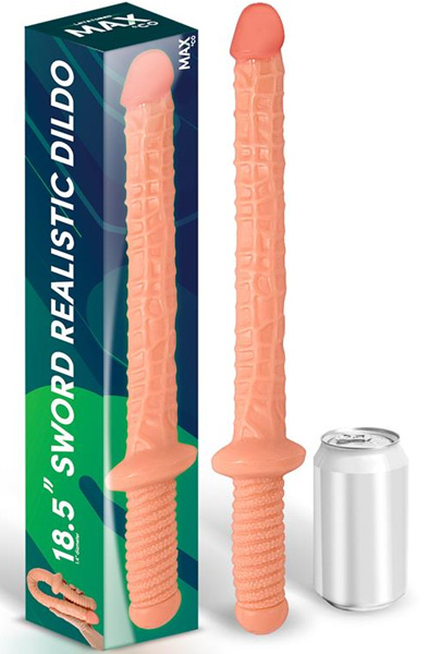 Blade Realistischer Dildo Schwert 47 cm - Dildo mit Griff 3