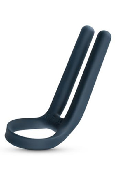 Boners Cockring & Hodenstimulator Blau - Vibrierender Penisring 3