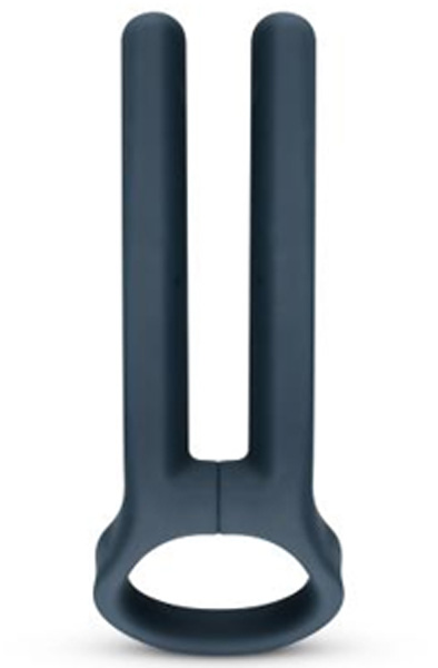Boners Cockring & Hodenstimulator Blau - Vibrierender Penisring 4