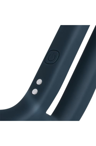 Boners Cockring & Hodenstimulator Blau - Vibrierender Penisring 8
