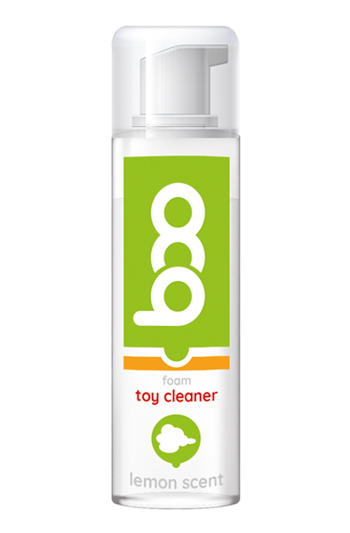 BOO Spielzeugreiniger Schaum Zitrone 160 ml - Spielzeugreiniger-Schaum 1