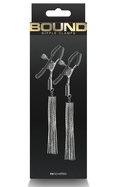 Bound Nippelklemmen D2 Gunmetal - Brustwarzenklammern 2