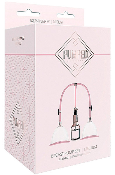 Brust Pumpen Set Medium in Roségold - Brustpumpe 2