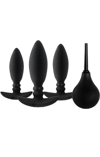 Butties 3-in-1 mit Reinigungspumpe - Analplug Set 1