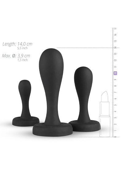 Buttr ButtKickers Analplug Trainingsset - Analplug Set 3