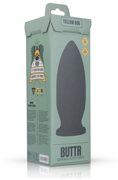 Buttr Yellow Dog XXL Analplug 27 cm - XXL-Analplug 4