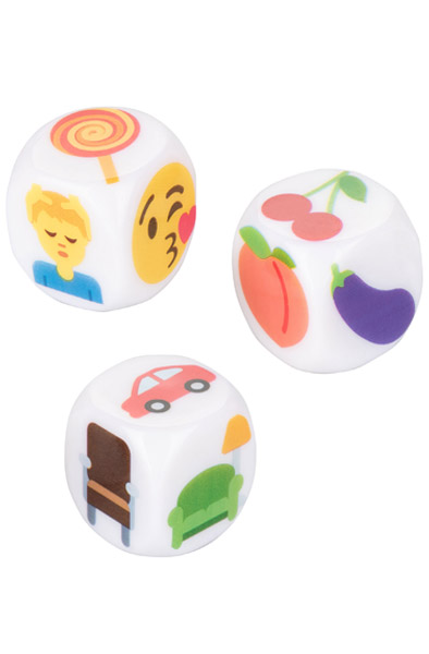 Cal Exotics Emojigasm Würfel - Würfelspiel 1