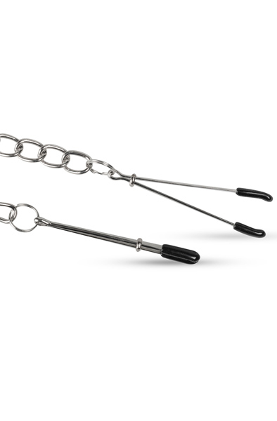 Cal Exotics Gewichtete Nippelklemmen - Brustklammern mit Kette 2