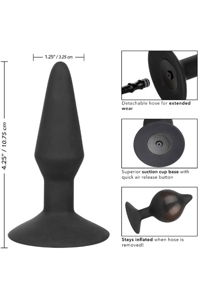 Cal Exotics Mittelgroßer Aufblasbarer Plug - Aufblasbarer Analplug 3