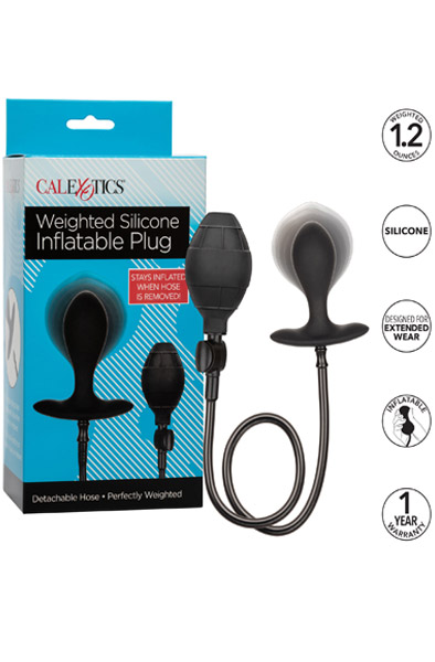 Cal Exotics Silikon Aufblasbarer Plug - Aufblasbarer Analplug 4
