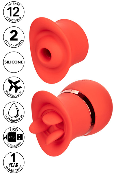 CalExotics French Kiss Saug- & Spielset - Klitoris-Stimulator 1