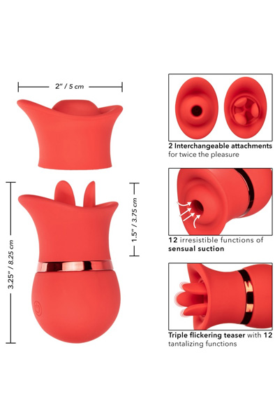 CalExotics French Kiss Saug- & Spielset - Klitoris-Stimulator 3