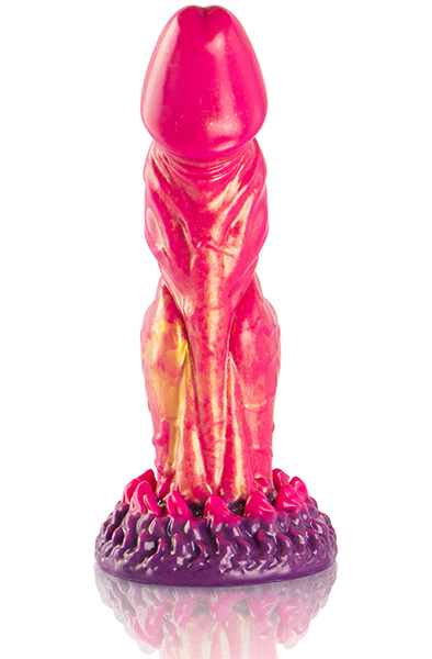 Cerberus Dildo Mythologisches Feuer 21,5 cm - Monster-Dildo 2