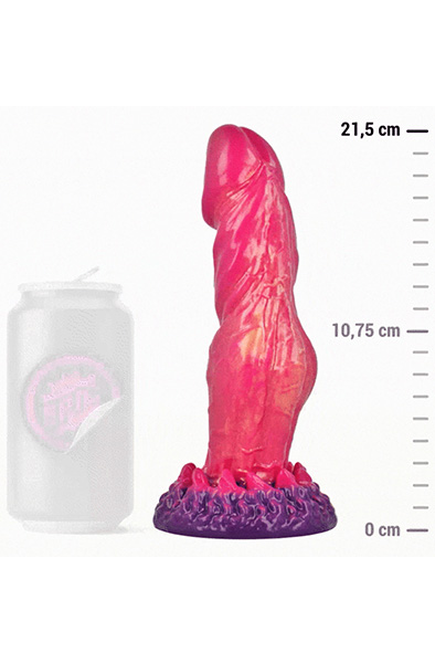 Cerberus Dildo Mythologisches Feuer 21,5 cm - Monster-Dildo 4