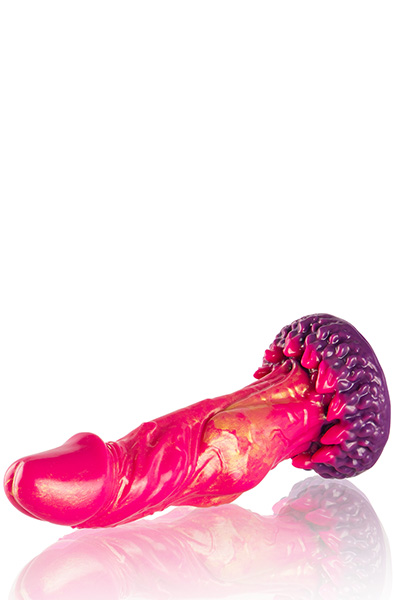 Cerberus Dildo Mythologisches Feuer 21,5 cm - Monster-Dildo 5
