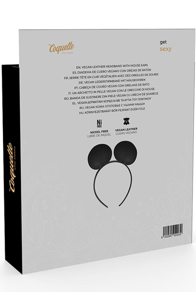 Chic Stirnband mit Mausohren - Mausohren 3
