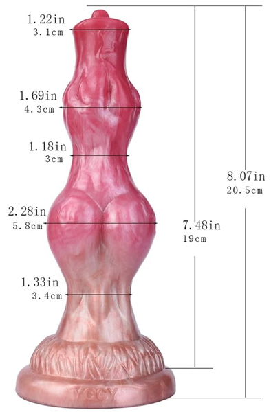 Chimera Charmer Dildo 20,5 cm - Drachen-Dildo 3