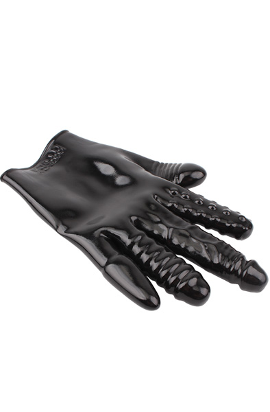 Chisa Novelties Anal-Quintett-Handschuh - Strukturierte Handschuhe für Analspiele 4