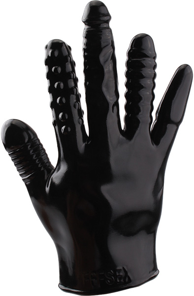 Chisa Novelties Anal-Quintett-Handschuh - Strukturierte Handschuhe für Analspiele 6
