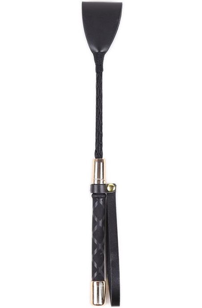 Classic Gerte Schwarz/Gold 30 cm - Reitgerte 1