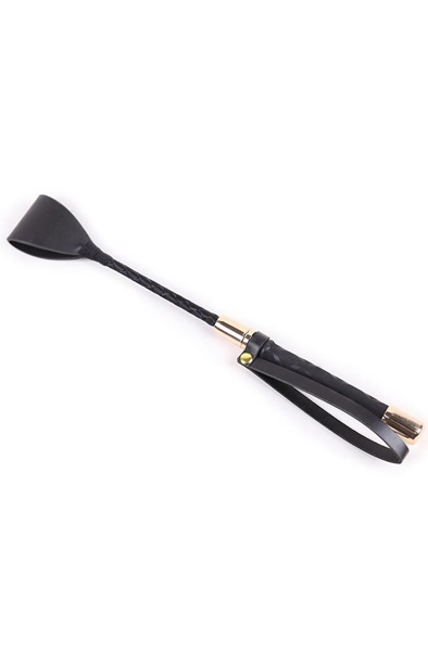 Classic Gerte Schwarz/Gold 30 cm - Reitgerte 3