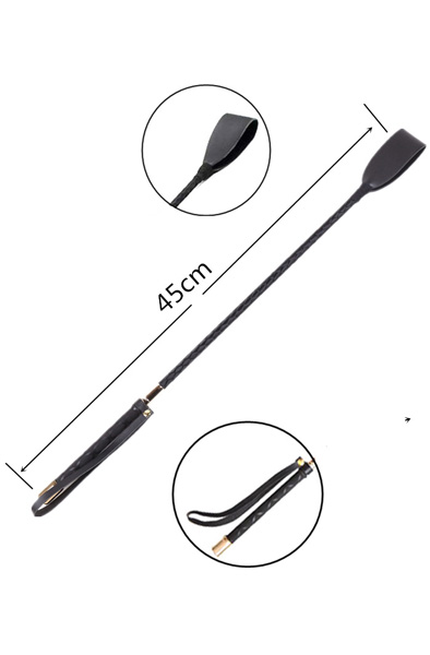 Classic Reitgerte Schwarz 45 cm - Reitgerte 2