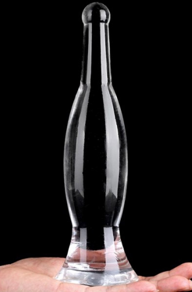 ClearlyHorny Flaschenverschluss Groß 29 cm - XL Buttplug 2