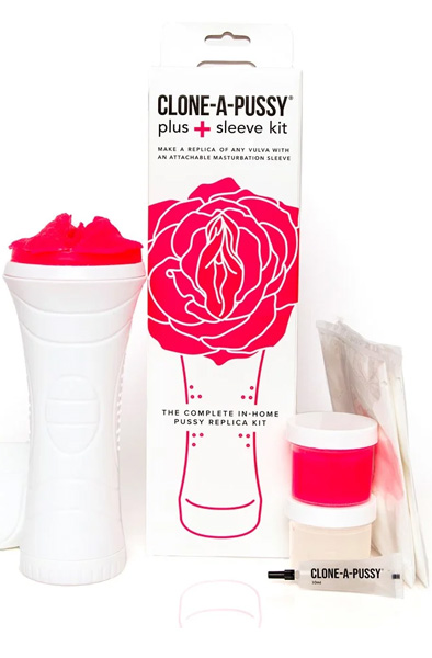 Clone-A-Pussy Mit Hülsen-Set - Weihnachtsgeschenke für Paare 1