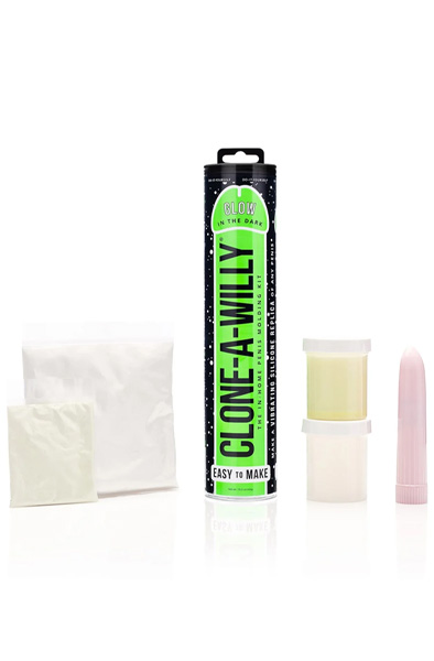 Clone-A-Willy Leuchtet im Dunkeln Set Neon Grün - Klone-einen-Schwanz-Set 3