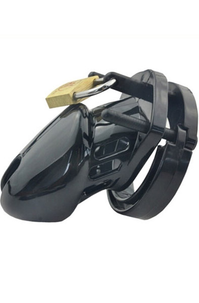 Cocklock Keuschheitskäfig Mini Locky Schwarz 6 x 3,2 cm - Keuschheitskäfig 1