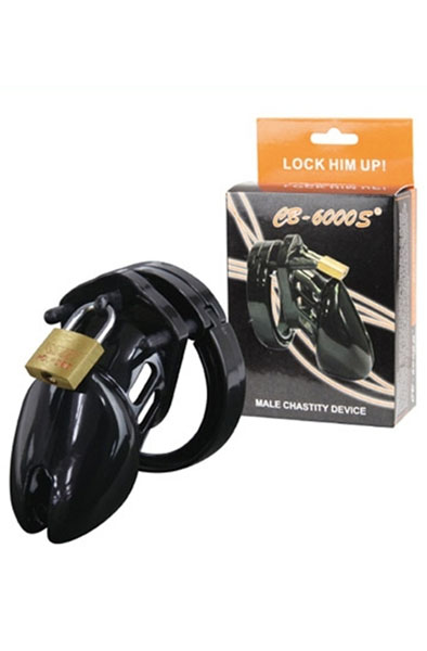 Cocklock Keuschheitskäfig Mini Locky Schwarz 6 x 3,2 cm - Keuschheitskäfig 2