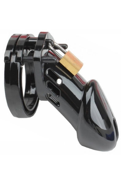 Cocklock schwarzer Keuschheitskäfig - Keuschheitskäfig 1