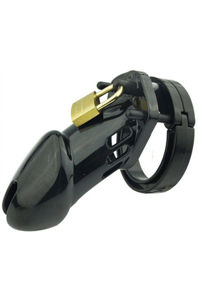 Cocklock schwarzer Keuschheitskäfig - Keuschheitskäfig 5