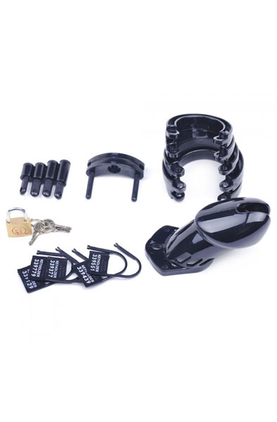 Cocklock schwarzer Keuschheitskäfig - Keuschheitskäfig 6