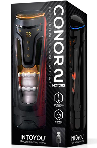 Conor Masturbator mit Stoßfunktion Vibration & Wärme - Automatischer Masturbator 8