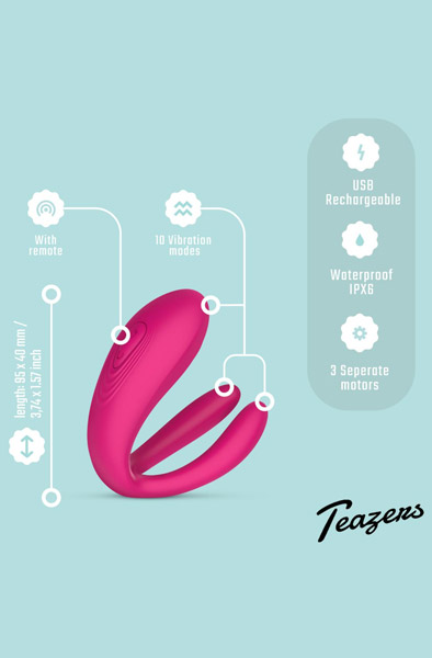 Couple Vibrator mit Fernbedienung - Paarvibrator 3