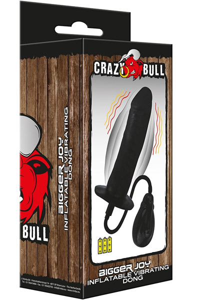 Crazy Bull Bigger Joy Aufblasbarer Anal-Schwanz - Aufblasbarer Dildo 3