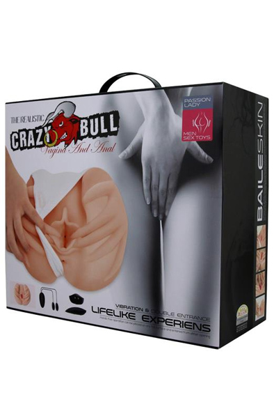 Crazy Bull Vibrierende Vagina & Anal - Sexpuppe 2